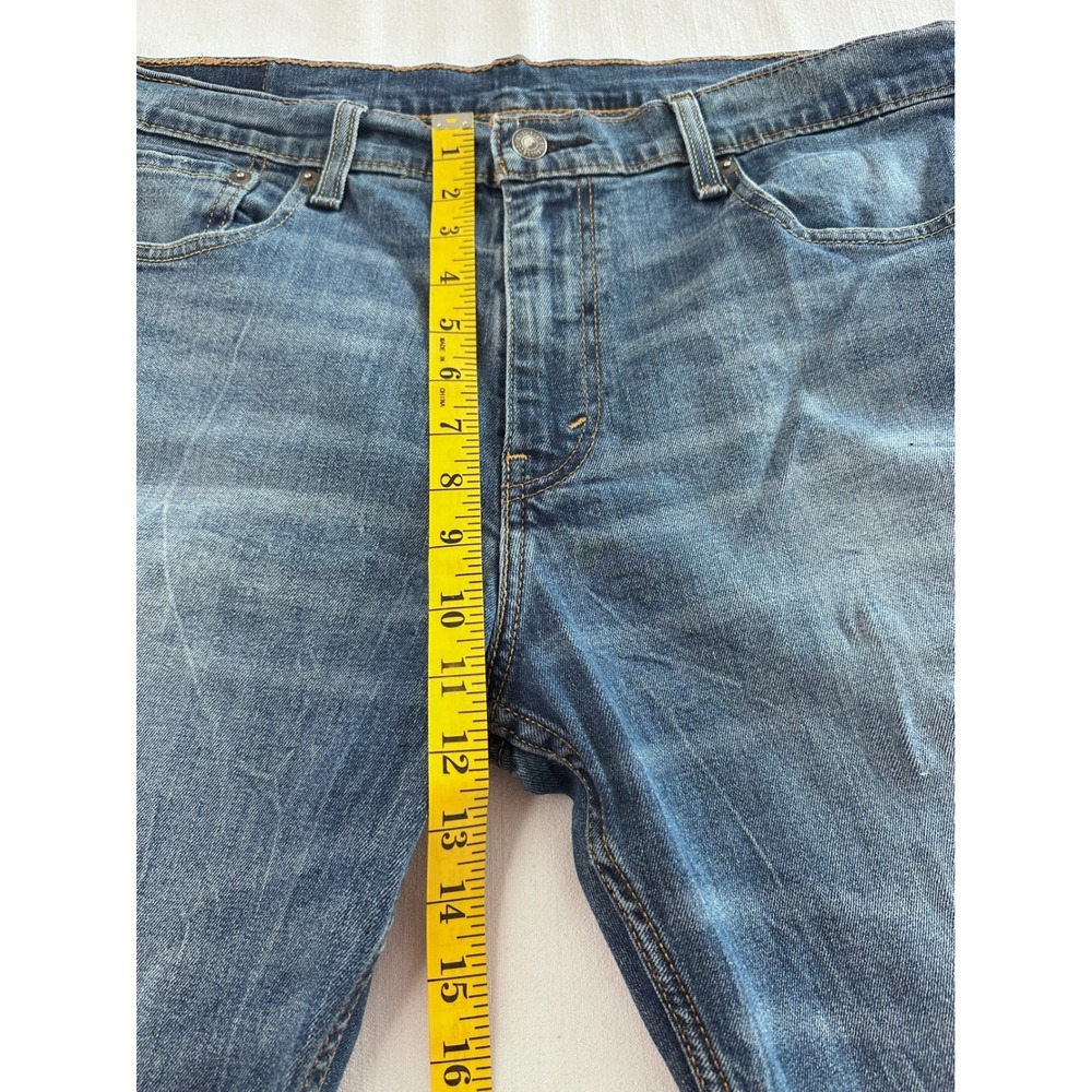 Levis 569 Loose Straight Fit Mens Jeans Blue Denim W34 L30 Medium Wash - Picture 9 of 11